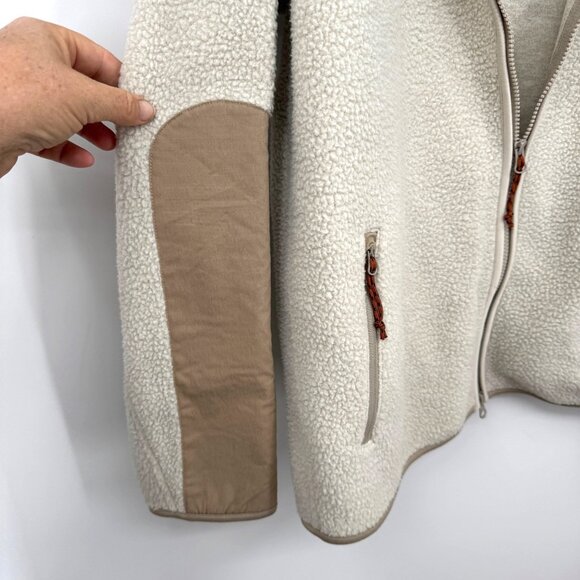 Howler Brothers Men's Chisos Talisman Fleece Jacket 1549 In Oatmeal Size XL GUC - Picture 7 of 15